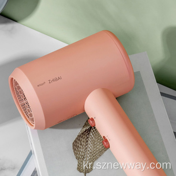 Zhibai 헤어 드라이어 1800W 미니 PortableTemperature Blow Dryer